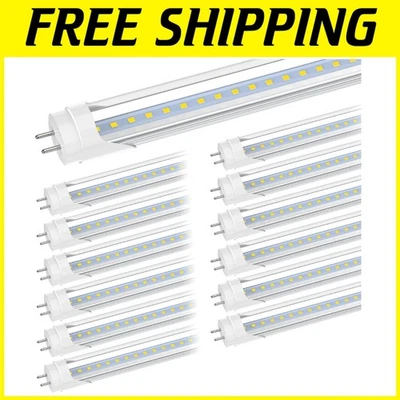 2FT LED Tube Lights, Ballast Bypass, Double End Powered - Image 1 of 4