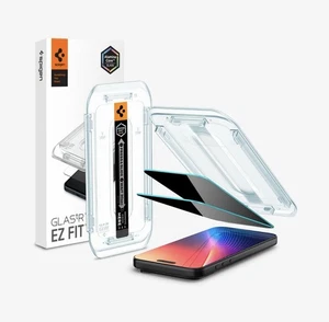 2 Spigen GLAStR EZ Fit Privacy Screen Protectors iPhone 17, 16 & 17 Pro AGL07929 - Picture 1 of 12