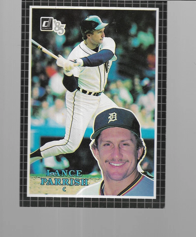 1985 DONRUSS BASEBALL (3 1/2 X 5) CARD LANCE PARRISH #53 - Image 1 of 1