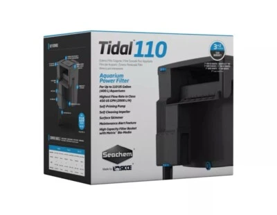 Seachem Tidal 110 Aquarium Power Filter Large Aquarium Fish Tank Filter - Image 1 of 3