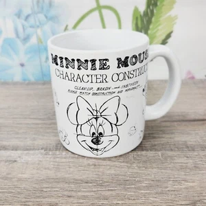 Disney Parks Minnie Mouse Character Construction Coffee Mug Cup - Picture 1 of 6