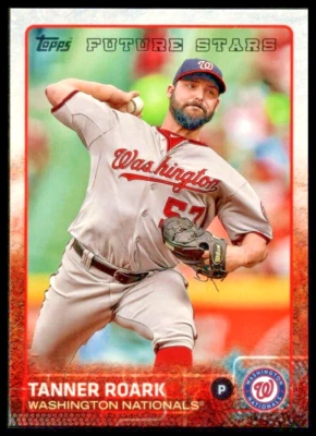 2015 TOPPS #30 TANNER ROARK FS WASHINGTON NATIONALS - Image 1 of 2
