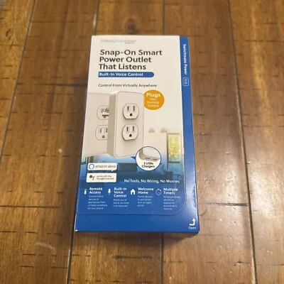 Toma de corriente Switchmate Power Snap On Simply Smart Home con control por voz Foto 1 de 4