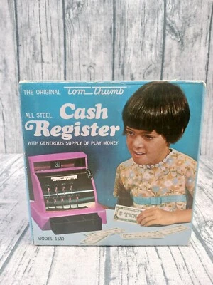 Caja registradora vintage TOM THUMB caja original (1549) SOLO CAJA - CAJA VACÍA Foto 1 de 4