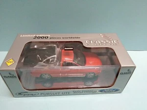 CLASSIC CARLECTIBLES 43584 FORD FALCON PURSUIT UTE BLOOD ORANGE 1/43 LTD EDIT ,B - Picture 1 of 2