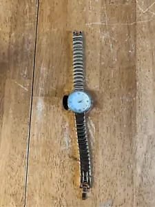 Orologio Nicole Miller tono oro bordo diamantato nuovo - Foto 1 di 9