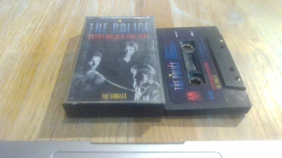 THE POLICE EVERY BREATH YOU TAKE 1st A&M UK LP CASSETTE TAPE 1986 STING SYNTH - Image 1 of 1