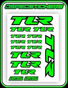 TEAM LOSI TLR RC STICKER SHEET A5 BNIP BUGGY TRUGGY 2WD 4WD CUSTOM MUGEN FUTABA - Picture 1 of 6