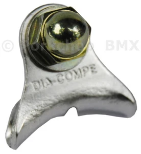 DIA-COMPE 1242 Bicycle Brake Cable Carrier Hanger - SILVER - Picture 1 of 1