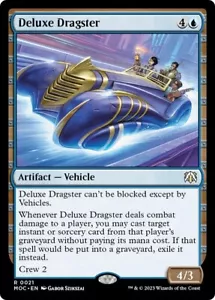 DELUXE DRAGSTER mtg quasi nuovo-M Commander March of The Machine 1 raro - Foto 1 di 1