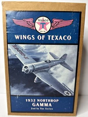 Texaco Wings of Texaco 1932 Northrop Gamma 2do en la caja de la serie Foto 1 de 4