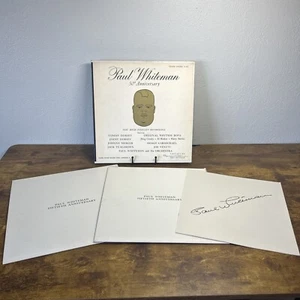 PAUL WHITEMAN 50th Anniversary 2-LP Box Set with Booklet VG+ 33-901 - Imagen 1 de 9
