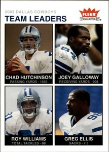 2003 Fleer Tradition NFL Football Base & Insert Singles (Pick Your Cards)