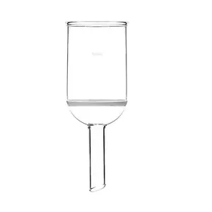 5000ml Glas Buchner Trichter mit Grobfilter 5L gerades Rohr Laborglas - Bild 1 von 1