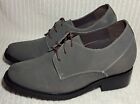 Calden Elevator Shoes 6.5 Mens Height Increasing Gray Grey K5102 Lace up Nice