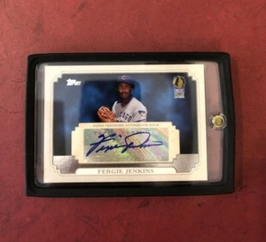 Topps 2013 Industry Summit Las Vegas 6/10 Fergie Jenkins uncirculated Auto Card - Picture 1 of 2