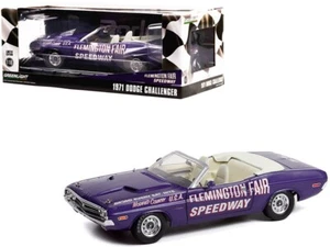 1/18 Greenlight 1971 Dodge Challenger Flemington Fair Speedway Pace Car 13617 - Bild 1 von 2