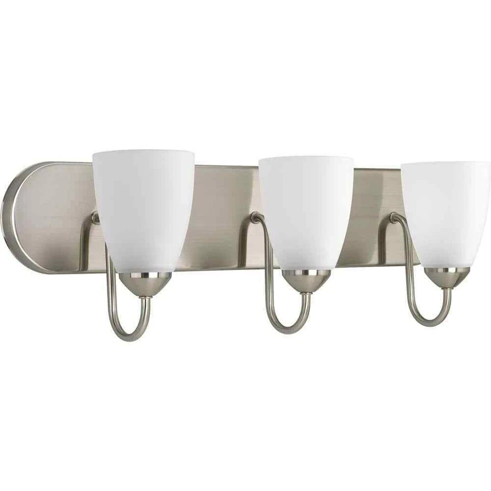 Progress Lighting P2708-09 Gather Bath & Vanity Brushed Nickel
