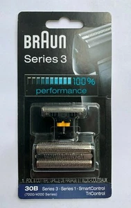 BRAUN 30B Series 3 7000 /4000 Series Electric Shaver Razor Head Foil Cutter OPEN - Picture 1 of 2