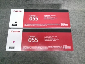 3016C001 Black 3014C001 Magenta New Genuine Canon 055 Toners - Picture 1 of 2