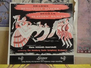BRAHMS HUNGARIAN DANCES, HANS SCHMIDT-ISSERSTEDT - LONDON LP LL 779 - Picture 1 of 1
