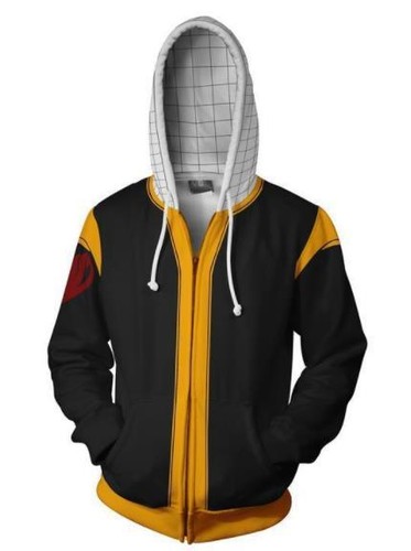 VETEMENTS Felpa con cappuccio coda faita Natsu cosplay anime felpa con cappuccio pullover