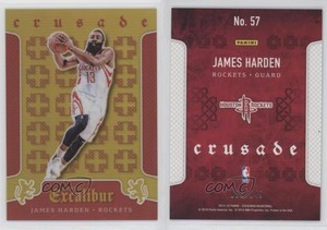 2015-16 Panini Excalibur Crusade Red /149 James Harden #57