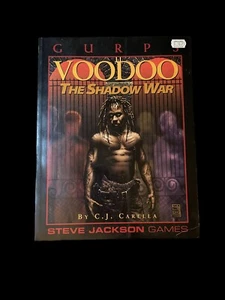 GURPS Voodoo - The Shadow War RPG Steve Jackson Games SJG Role Playing Game VG+ - Picture 1 of 2
