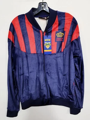 TROOP Crown 皇家丝绒夹克 2.0 海军蓝/红色 尺寸 M — 第 1/4 张图片