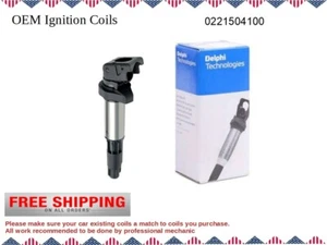 Bobina de encendido única para modelos 2001-2010 I4 I6 V8 V12 / OEM 0221504100 / GENUINA - Imagen 1 de 2