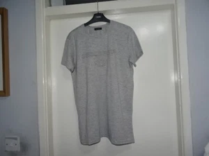 Genuine Mens DSQUARED2 GREY Mix Short Sleeve T- Shirt L Great Condition - Picture 1 of 9