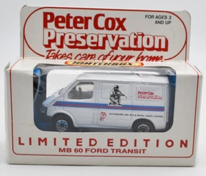 Matchbox Superfast Ford Transit Peter Cox Preservation white. 1/63. Promotional - Picture 1 of 7