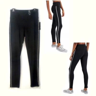 Leggings Ponte Embellecidos INC International Concepts Negros Elige Talla Nuevos Foto 1 de 4