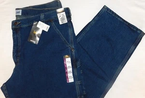 LEE Legendary Carpenter Jeans Loose Fit Stretch Utility Pockets Dark Blue Colton - Picture 1 of 8