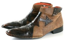 robert wayne jef leather ankle boot