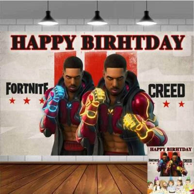 Creed 3 Boxing Party Decorations Backdrop Banner Background Vinyl 5x3ft - Image 1 of 4