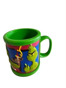 Taza de plástico Dr Seuss The Grinch Universal Studios Islands of Adventure - Imagen 1 de 4