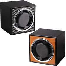 Automatic Rotating Single Watch Winder Vertical Mechanical Electric  Storage Box
