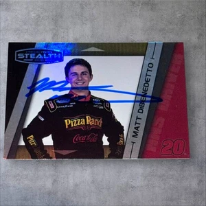 Matt Dibenedetto 2011 PRESS PASS STEALTH PIZZA RANCH NNS #20 signed NASCAR card - Picture 1 of 1