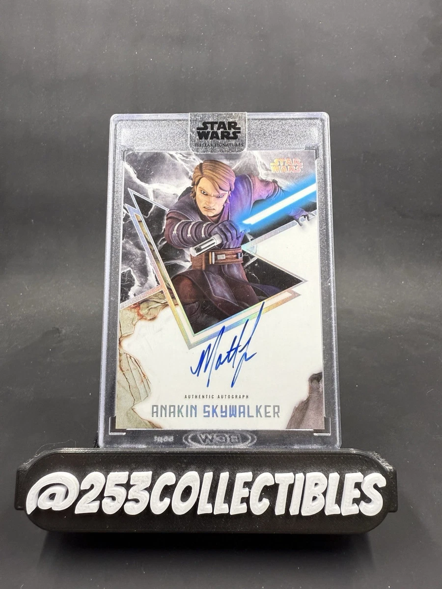 Topps Anakin Skywalker Star Wars Collectable Trading Cards for