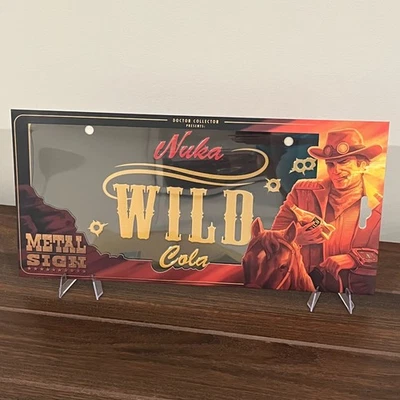 Doctor Collector Fallout Nuka-Cola Wild Metal Sign | Sealed - Image 1 of 4