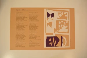 Philip LEVINE / GIFT FOR A BELIEVER FOR FLAVIO CONSTANTINI Signed #203766 - Picture 1 of 1