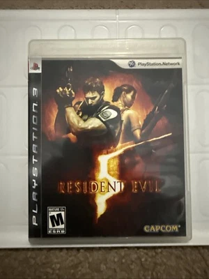 Resident Evil 5 (PS3, Playstation 3, 2009) w/ Manual Complete | CIB | Tested - Image 1 of 4