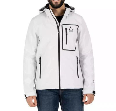 Gerry Full Zip Wind Water Resistant Fleece Softshell Hooded Raincoat Jacket L - Image 1 of 4