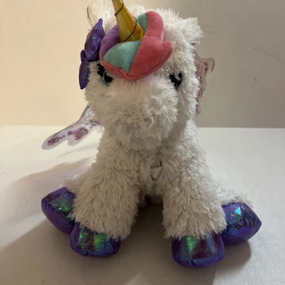 Barbie Unicorn Pet Doctor Plush 10" Makes Neighing / Sneeze Sounds Horn Flashes - Image 1 of 4