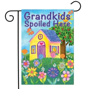 Briarwood Lane Grandkids Spoiled Here Spring Garden Flag - Picture 1 of 4