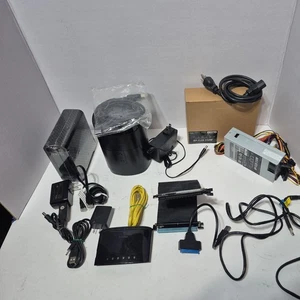 Diverse Computer Teile Posten Netzteil, Gpu Ribon Speicher Laufwerk und Netzwerk - Bild 1 von 20