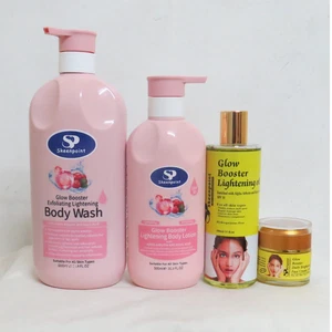 Loción corporal Skeenpoint Glow Booster + aceite aclarador + lavado corporal + crema facial - Imagen 1 de 1