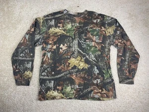 Fieldline T-Shirt Herren Large Crewneck Cuffed Mossy Oak Break Up Camouflage - Bild 1 von 12