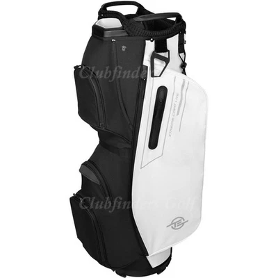 NUEVO Carro de golf Tour Edge Xtreme Lite blanco/negro bolsa de 5 vías con cubierta para lluvia Foto 1 de 4